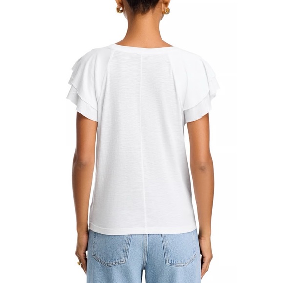 Paige Linnea White Tee - Picture 2 of 10